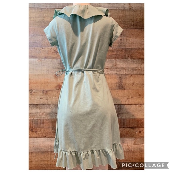 Matilda Jane Light as Air light green wrap dress Size small - Picture 5 of 5